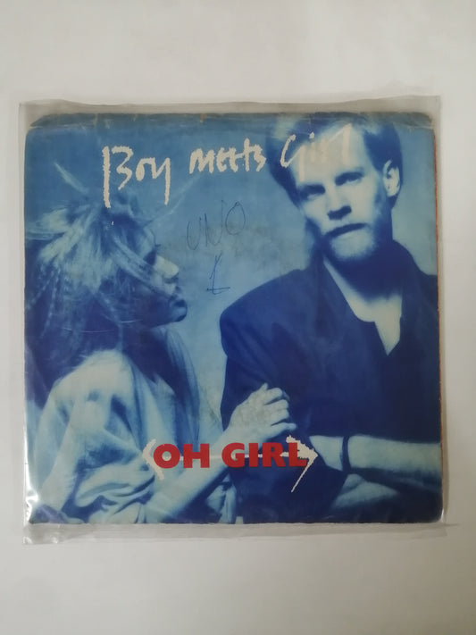 VINILO BOY MEETS GIRL - OH GIRL / KISSING, FALLING, FLYING