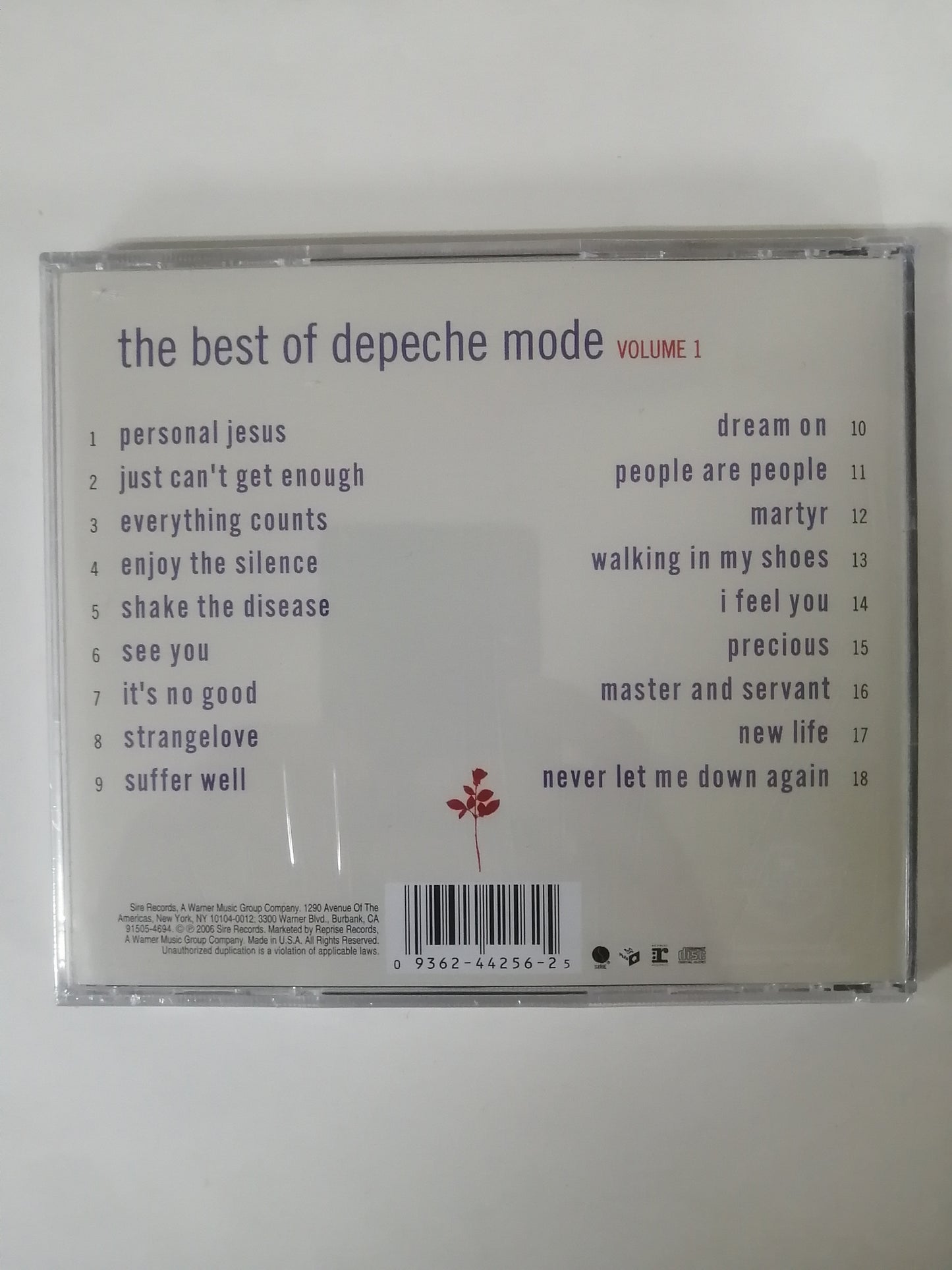 CD DEPECHE MODE - THE BEST OF DEPECHE MODE VOL. 1