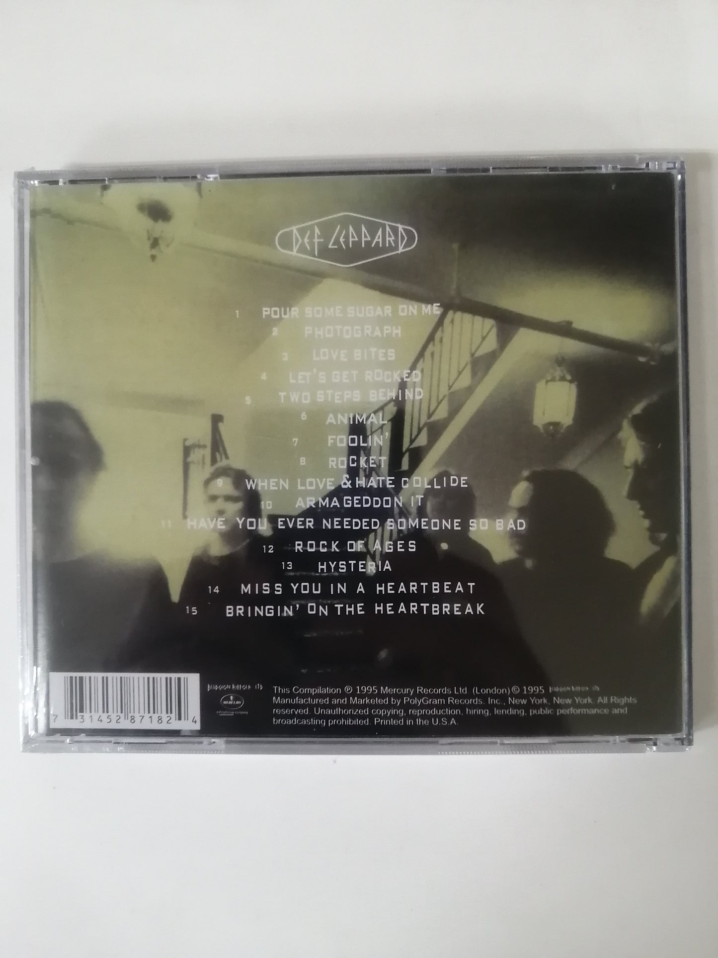 CD DEF LEPPARD - VAULT - GREATEST HITS 1980 - 1995