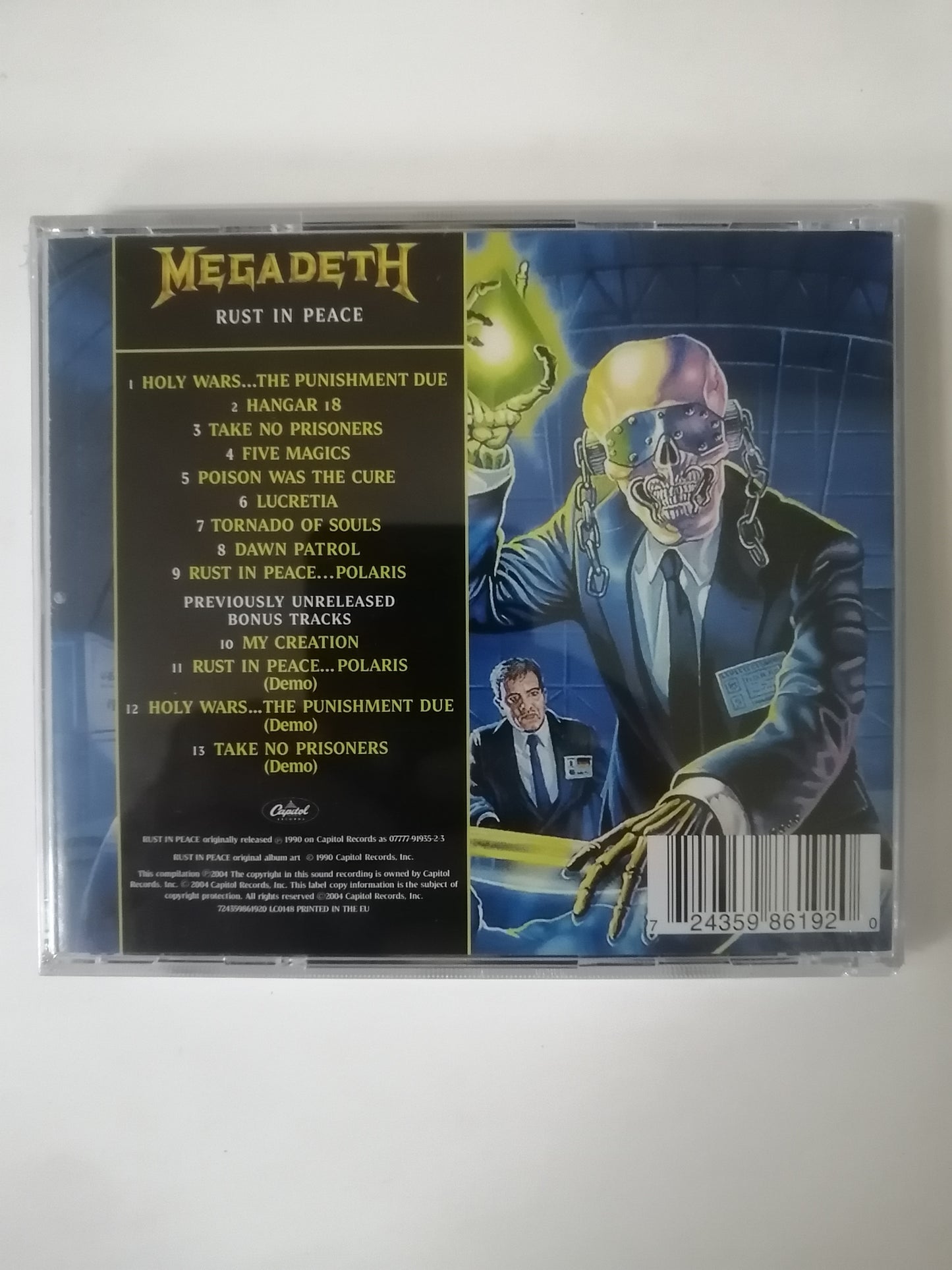 CD MEGADETH - RUST IN PEACE