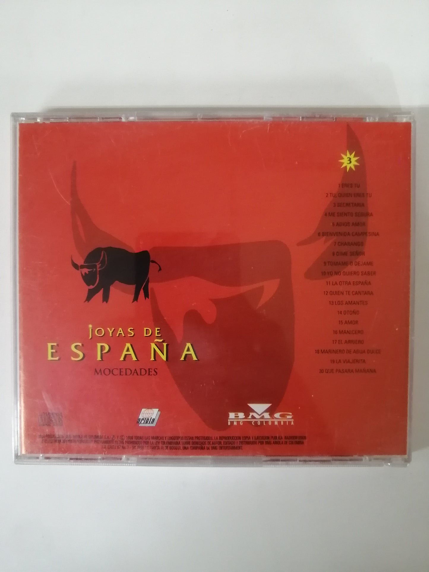 CD MOCEDADES - JOYAS DE LA MÚSICA ESPAÑOLA VOL. 3