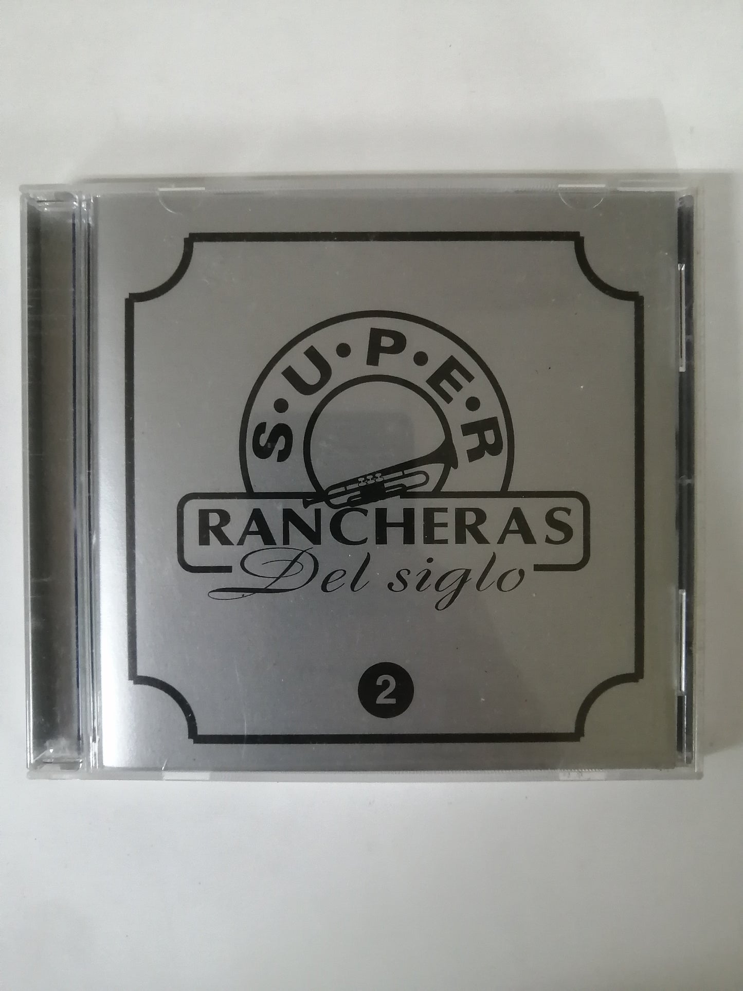 CD SUPER RANCHERAS DEL SIGLO - EDICIÓN LIMITADA - BOX SET X 2CD