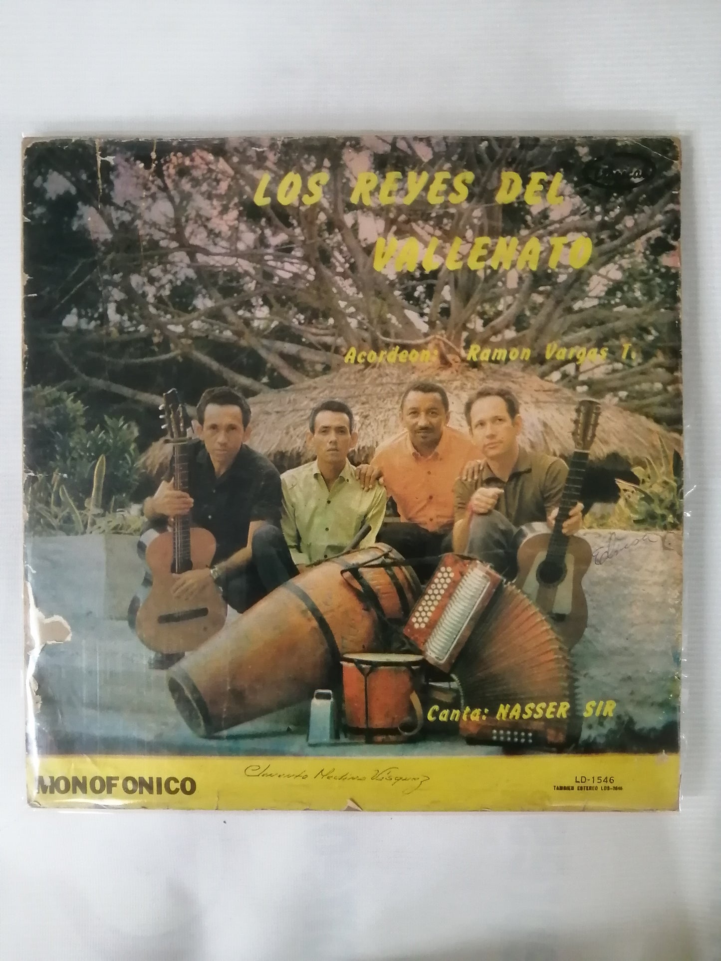 LP LOS REYES DEL VALLENATO - ACORDEON RAMON VARGAS - CANTA NASSER SIR