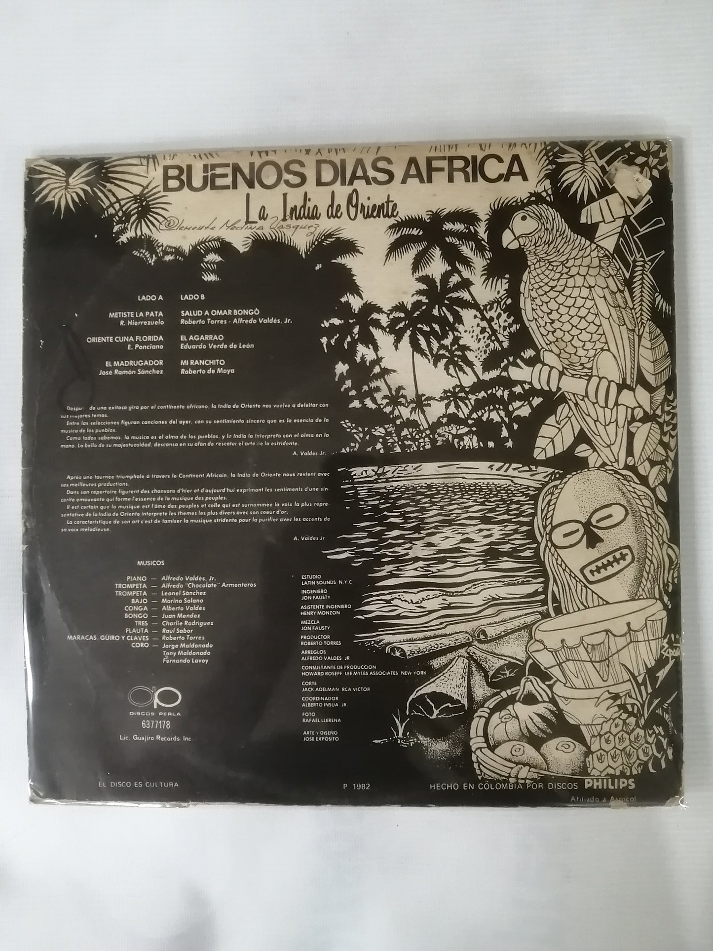 LP LA INDIA DE ORIENTE - BUENOS DIAS AFRICA