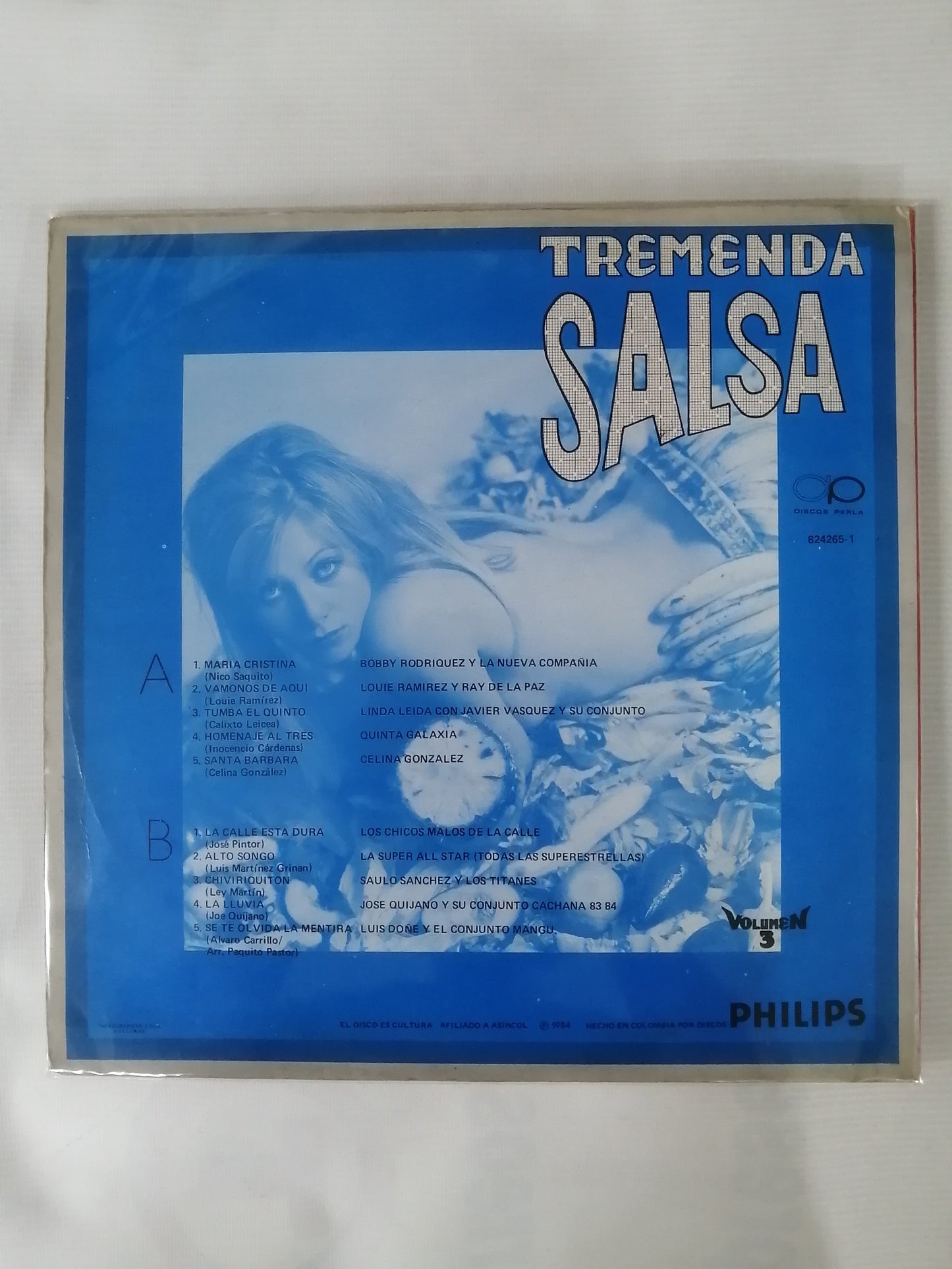 LP TREMENDA SALSA - TREMENDA SALSA VOL. 3