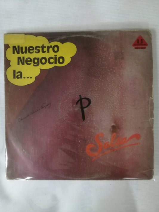 LP NUESTRO NEGOCIO LA...SALSA - VARIOS INTÉRPRETES