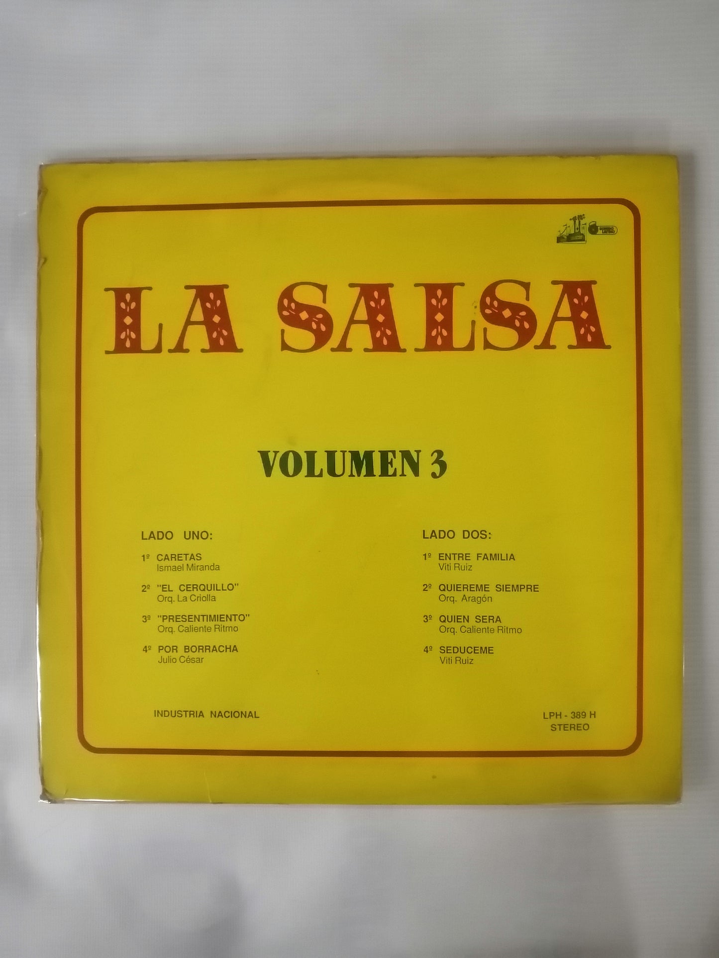 LP LA SALSA - LA SALSA VOL. 3