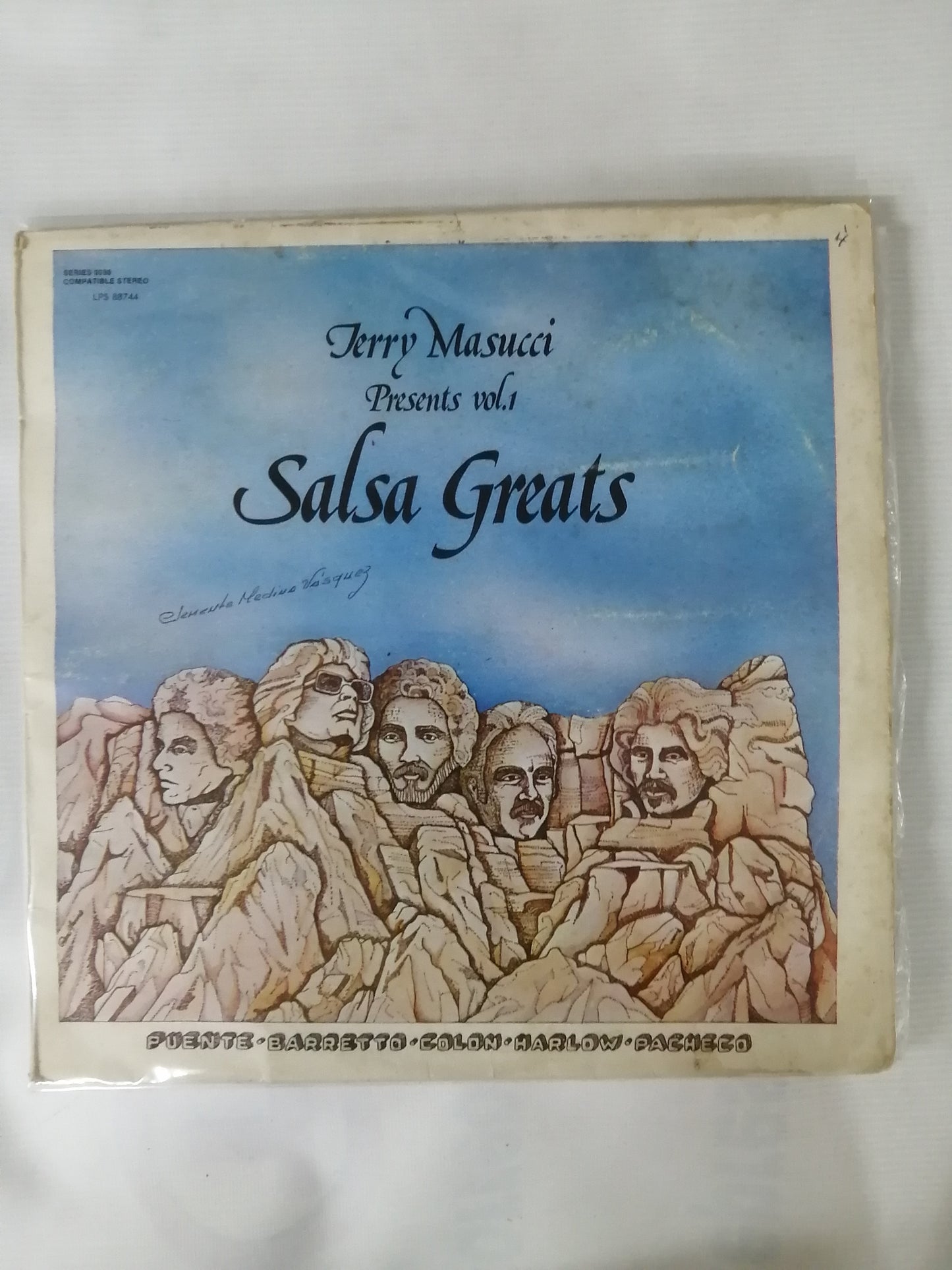 LP JERRY MASUCCI PRESENTS SALSA GREATS VOL. 1 - VARIOS INTÉRPRETES