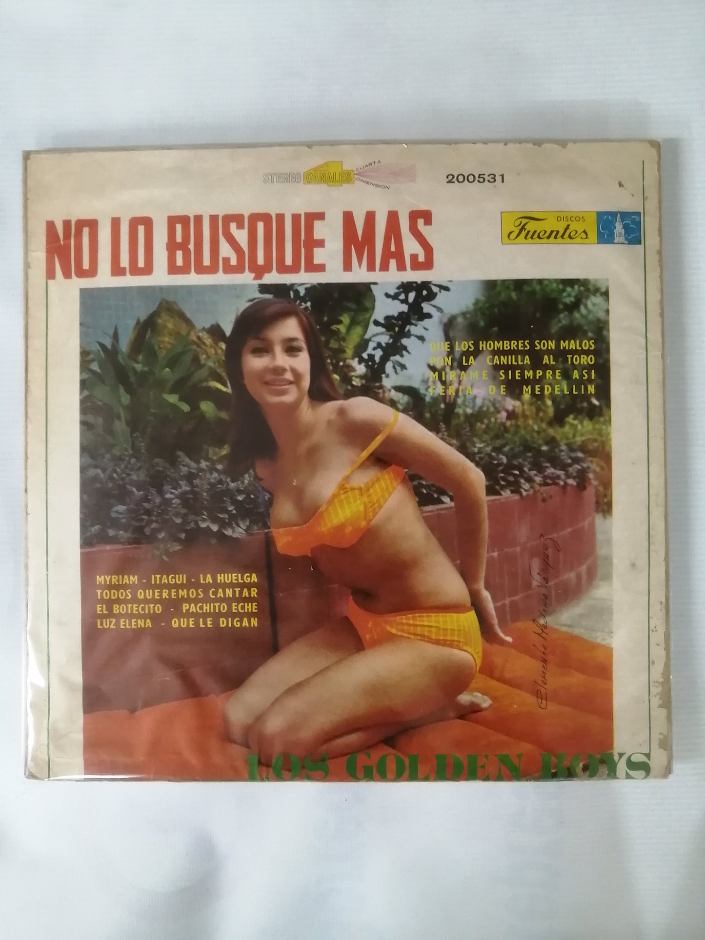 LP LOS GOLDEN BOYS - NO LO BUSQUES MAS