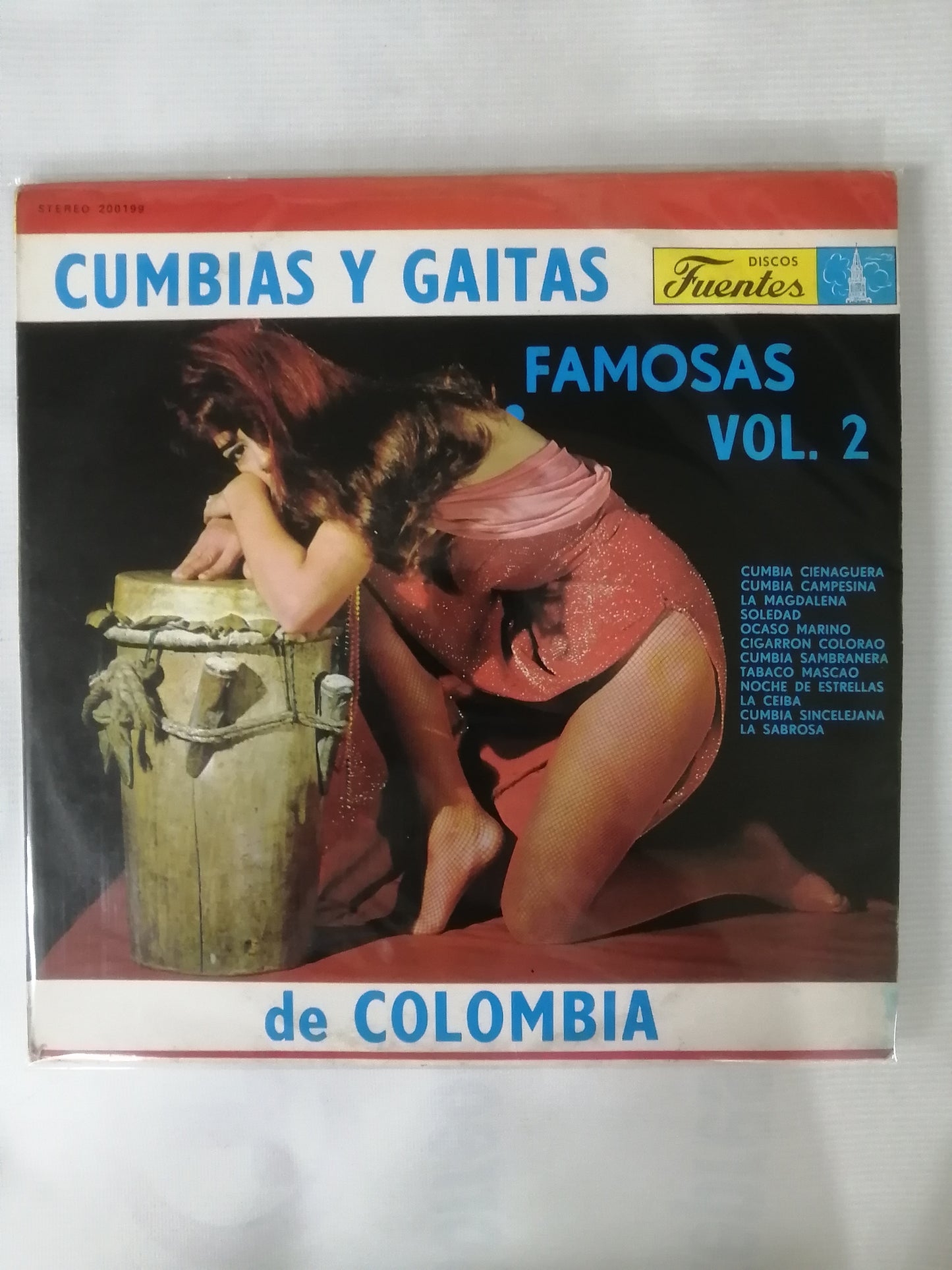 LP CUMBIAS Y GAITAS FAMOSAS DE COLOMBIA - CUMBIAS Y GAITAS FAMOSAS DE COLOMBIA VOL. 2