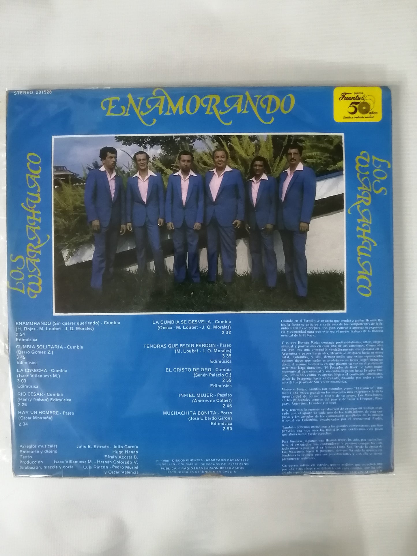 LP LOS WARAHUACO - ENAMORANDO