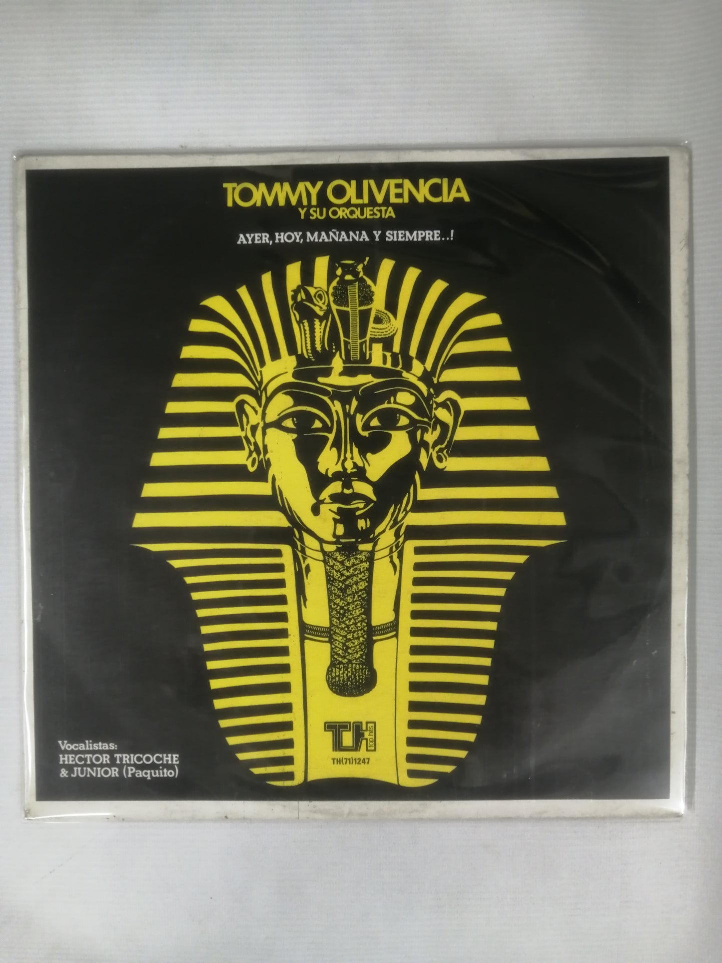 LP TOMMY OLIVENCIA Y SU ORQUESTA - AYER, HOY, MAÑANA Y SIEMPRE..!