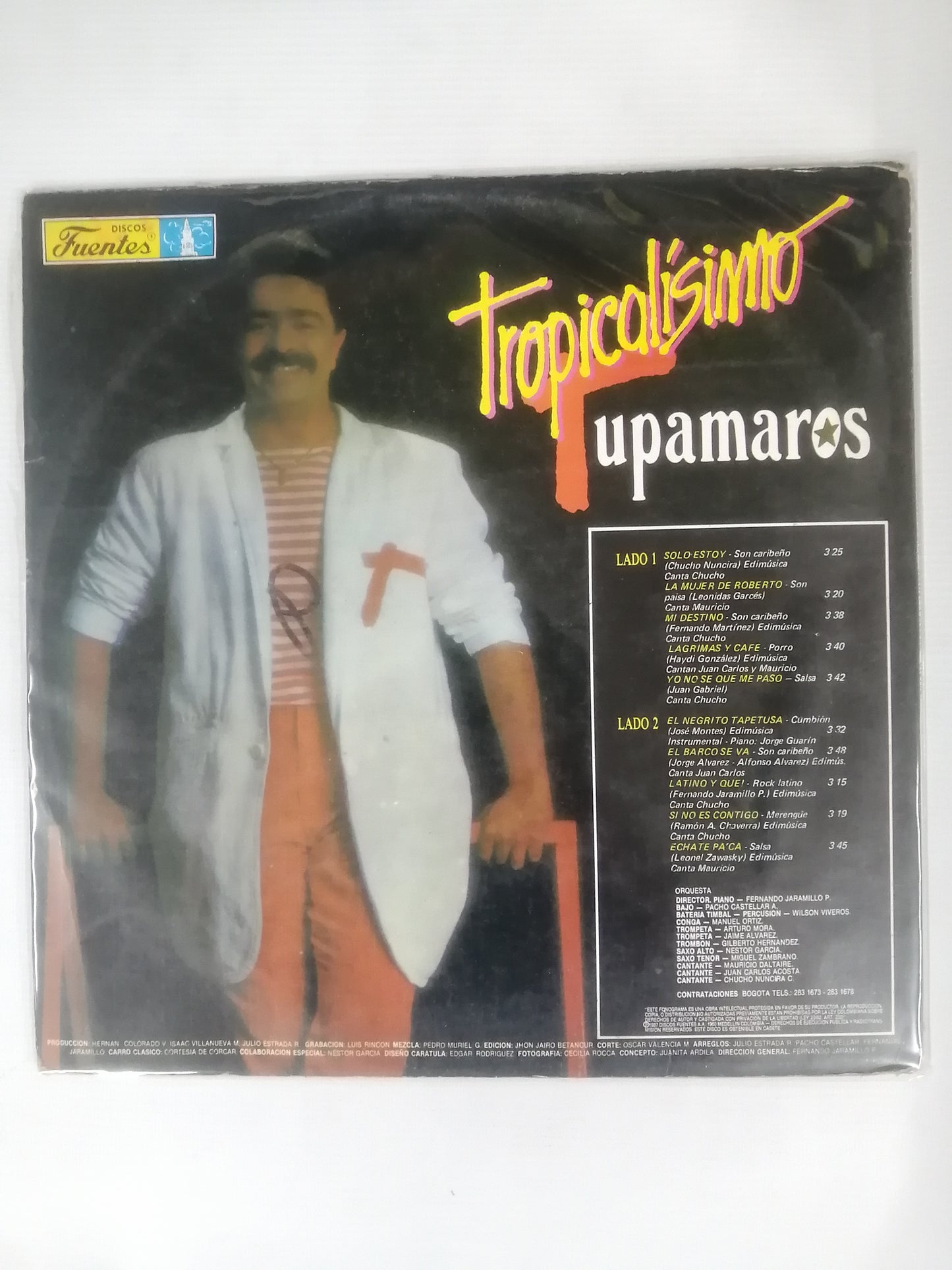 LP LOS TUPAMAROS - TROPICALÍSIMO