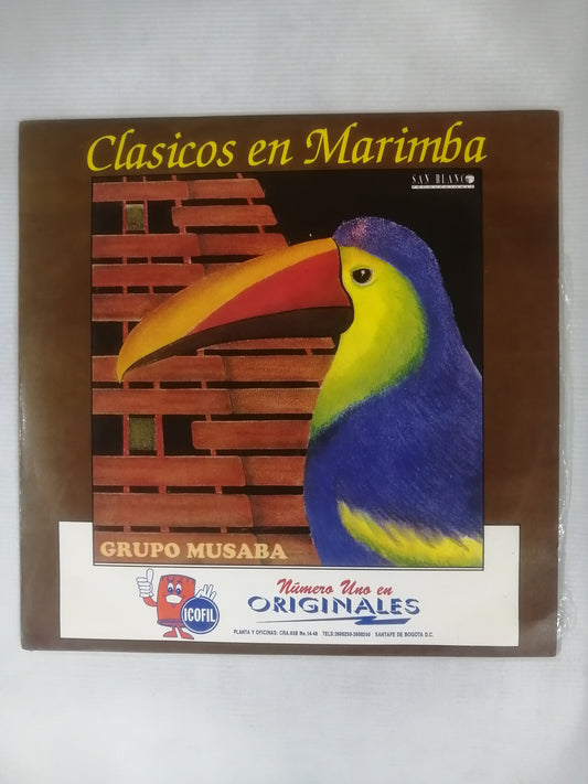 LP GRUPO MUSABA - CLÁSICOS EN MARIMBA