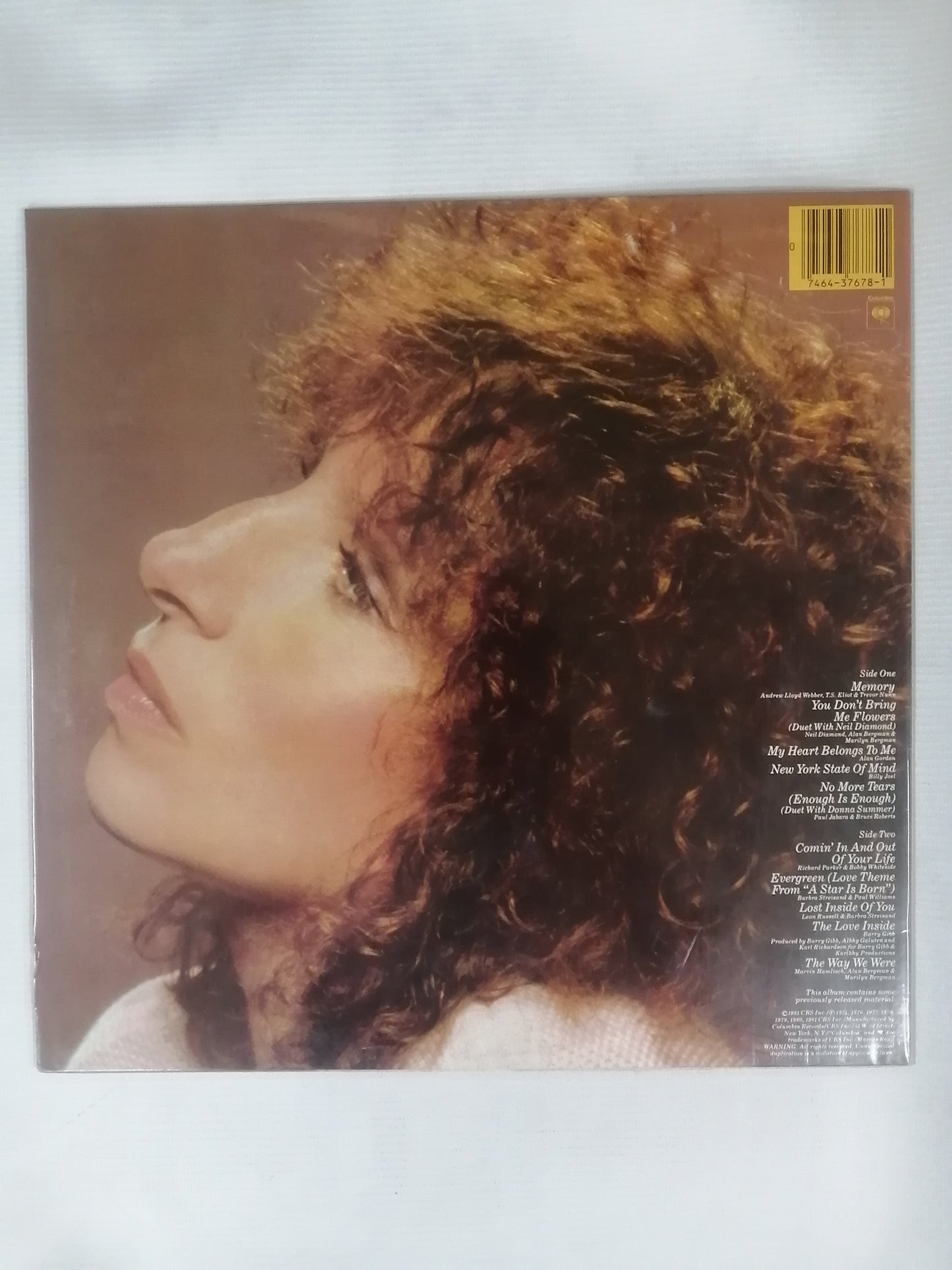 LP BARBRA STREISAND - MEMORIES