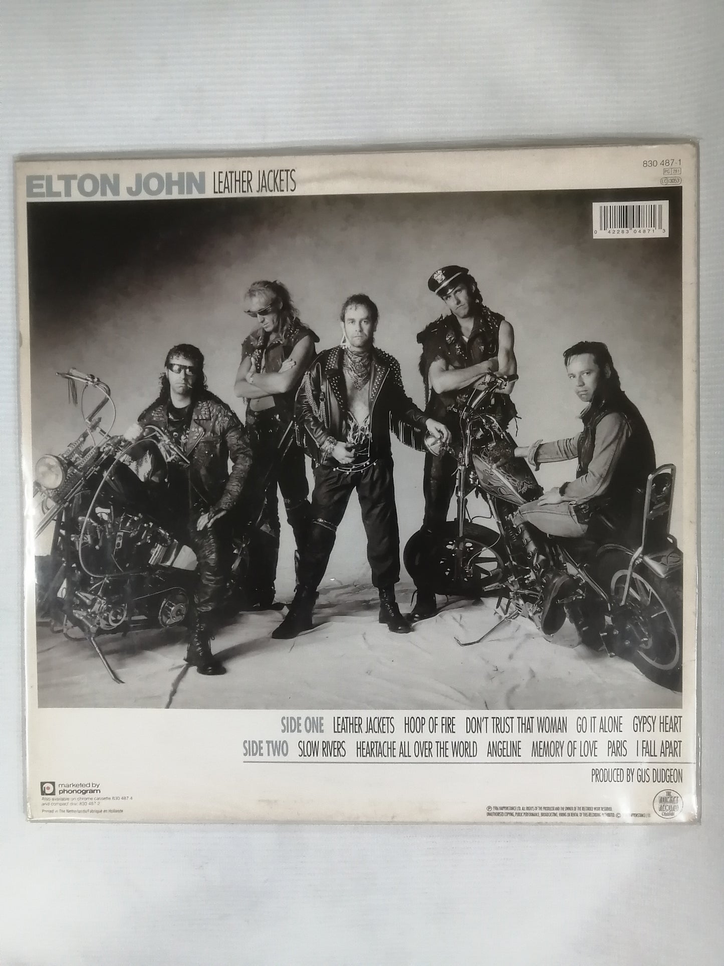 LP ELTON JOHN - LEATHER JACKETS