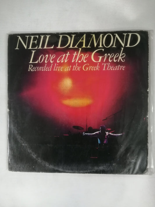 LP NEIL DIAMOND - LOVE AT THE GREEK - VINYL X 2