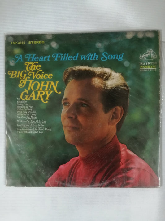 LP JOHN GARY - A HEART FILLED WITH SONG