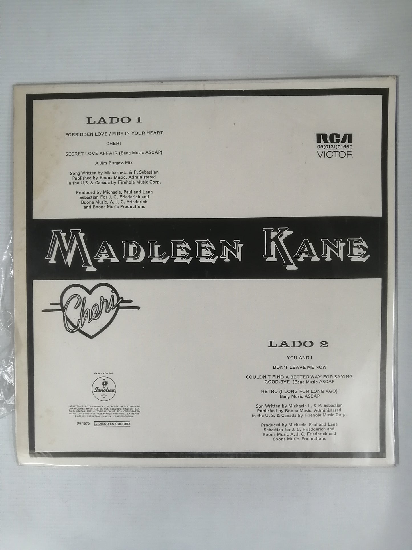 LP MADLEEN KANE - CHERI