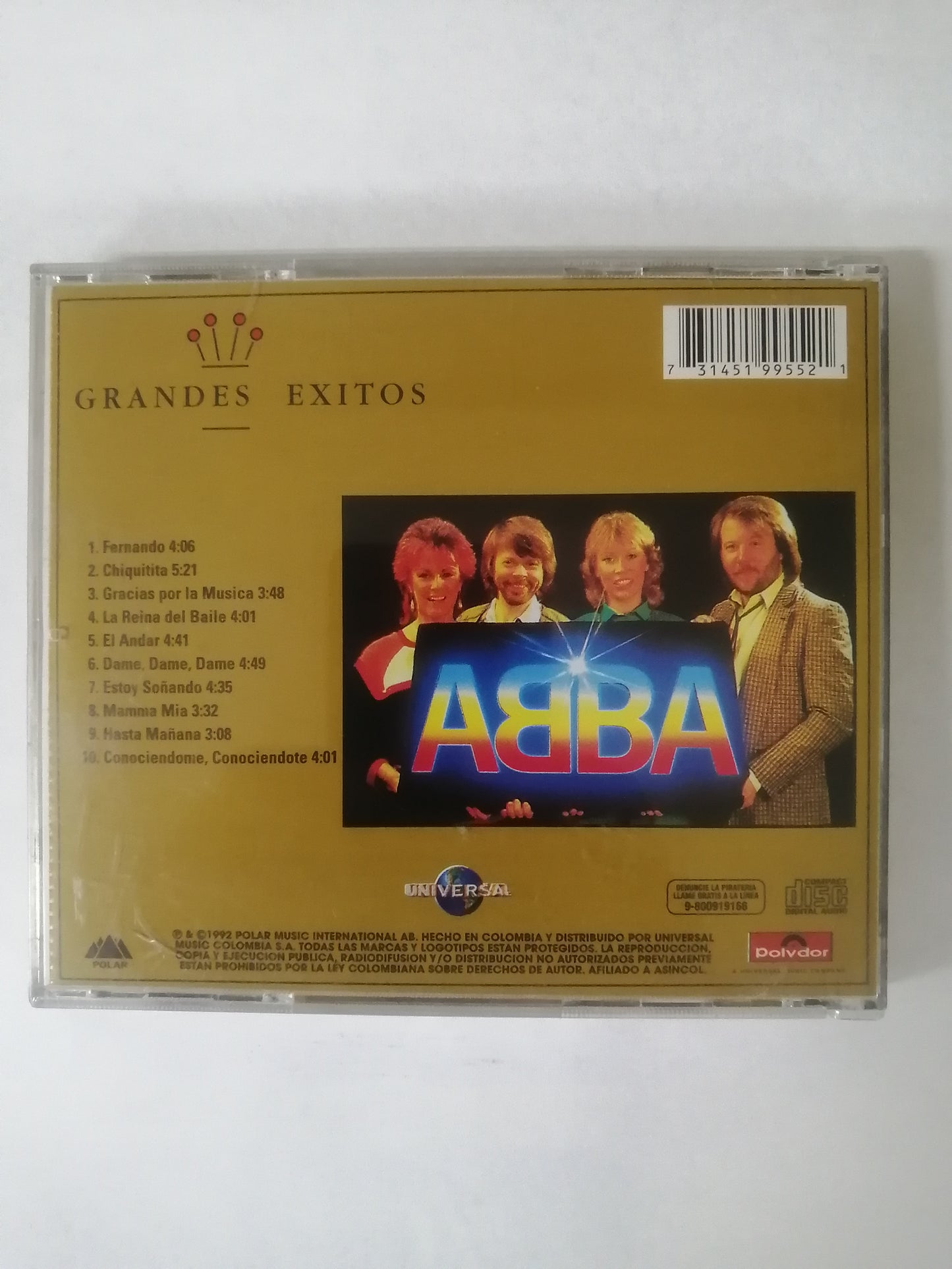 CD ABBA - ORO - GRANDES EXITOS