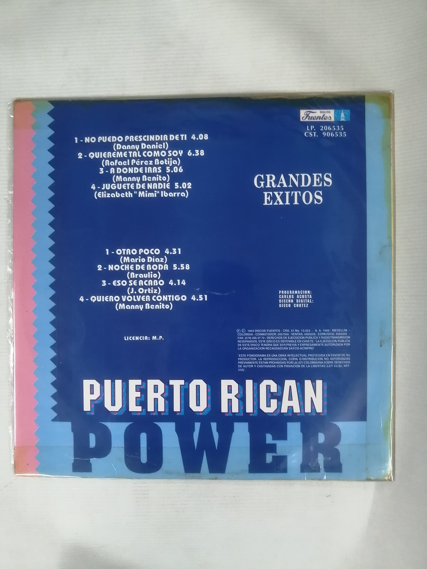 LP PUERTO RICAN POWER - GRANDES EXITOS