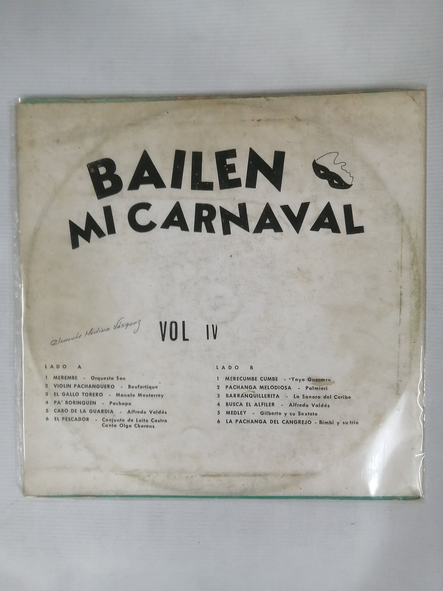 LP BAILEN MI CARNAVAL - BAILEN MI CARNAVAL VOL. 4