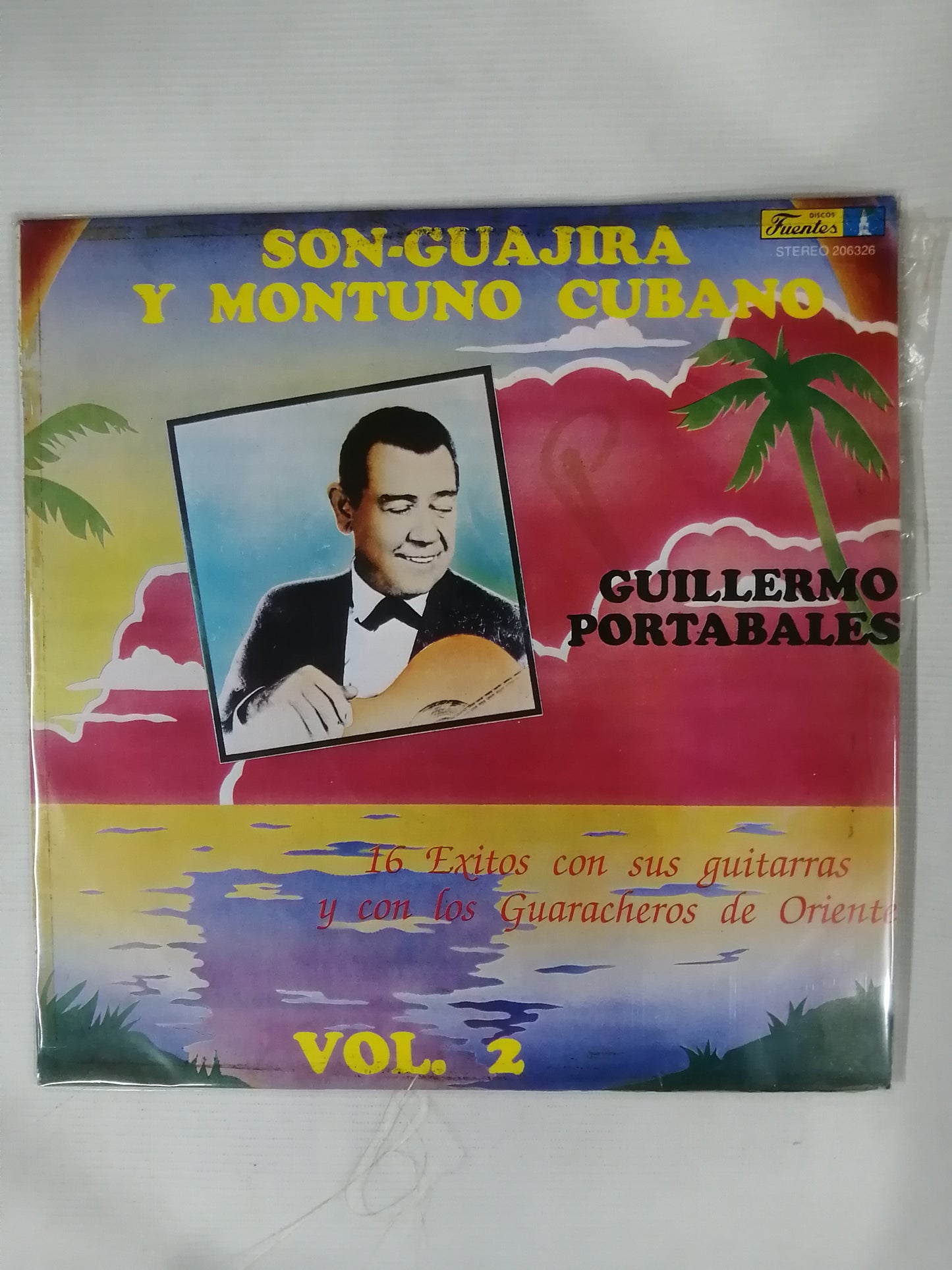 LP GUILLERMO PORTABALES - 16 EXITOS CON SUS GUITARRAS Y CON LOS GUARACHEROS DE ORIENTE VOL. 2