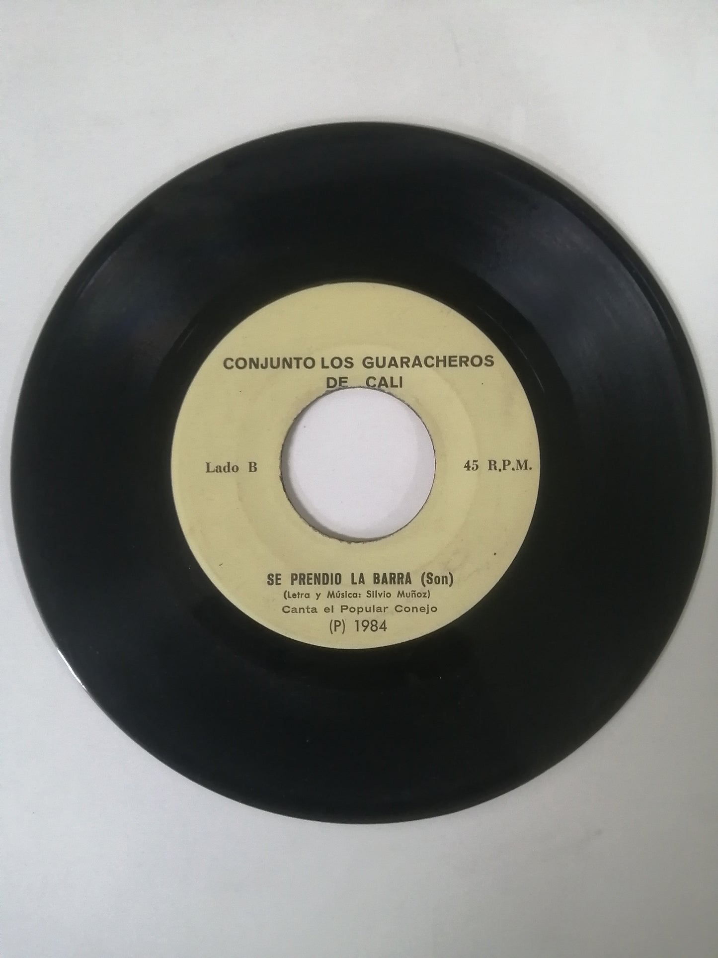 VINILO CONJUNTO LOS GUARACHEROS DE CALI - MIS COSTAS / SE PRENDIÓ LA BARRA