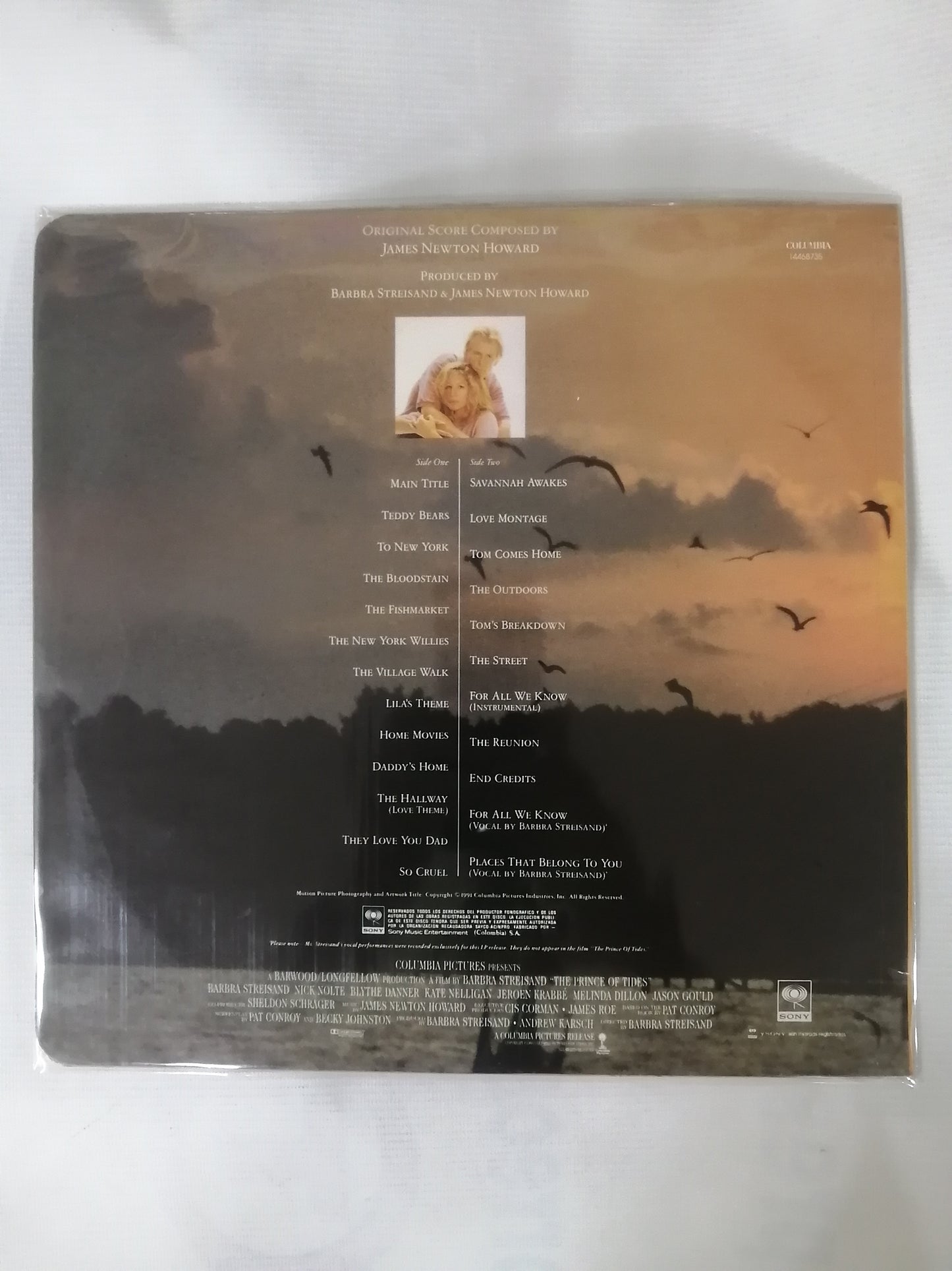 LP THE PRINCE OF TIDES - ORIGINAL MOTION PICTURE SOUNDTRACK