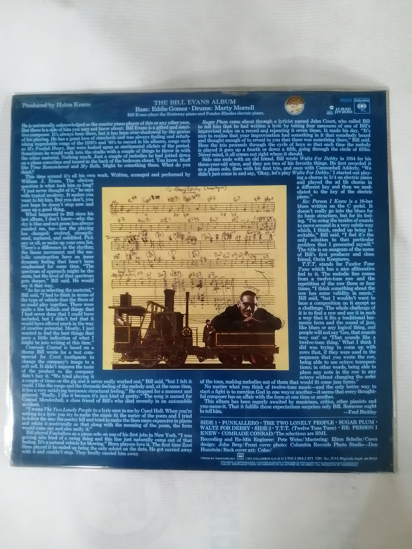 LP BILL EVANS - THE BILL EVANS ALBUM