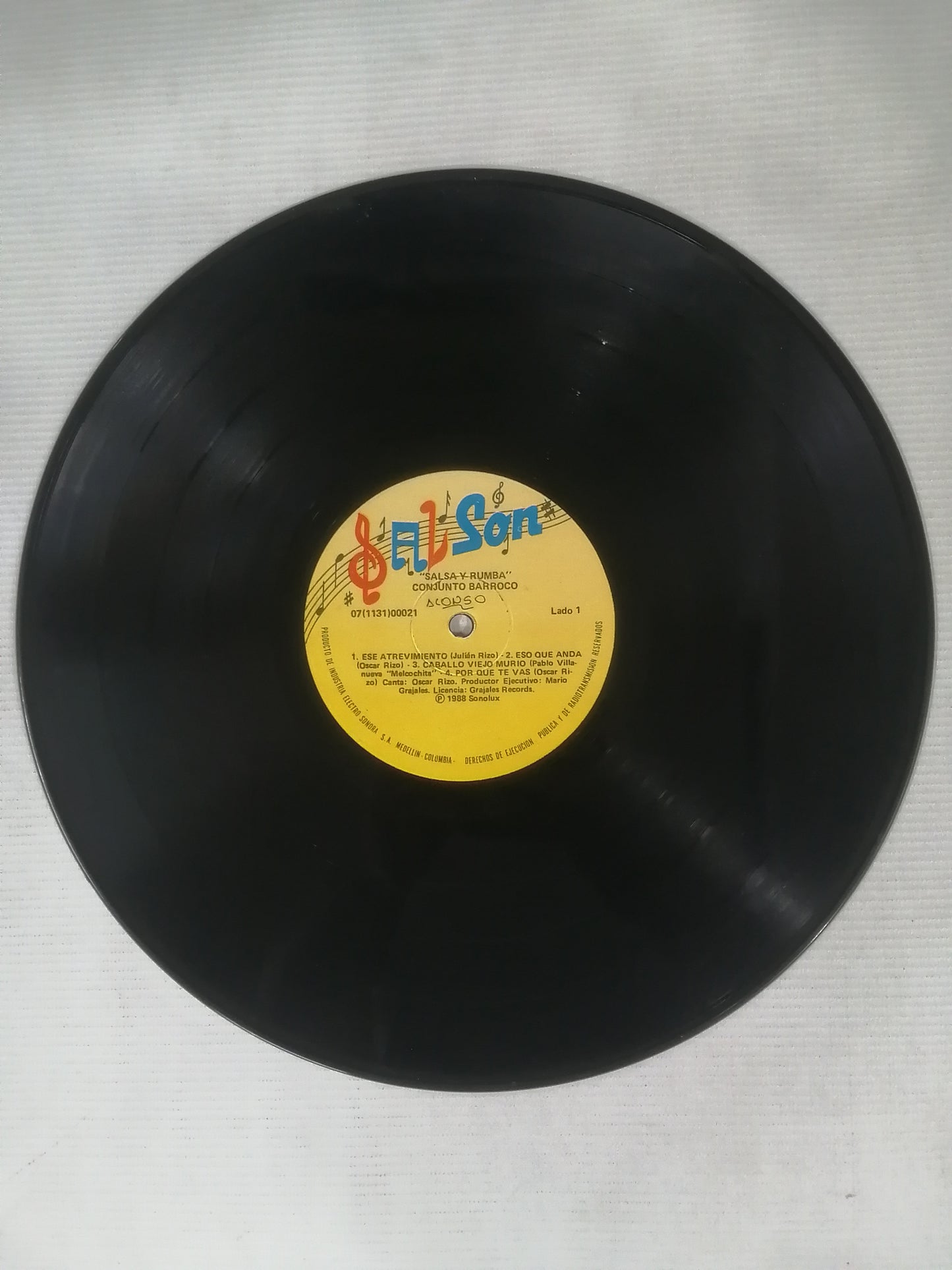 LP CONJUNTO BARROCO - SALSA Y RUMBA