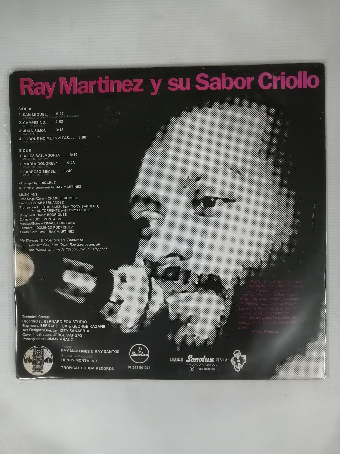 LP RAY MARTINEZ - SABOR CRIOLLO