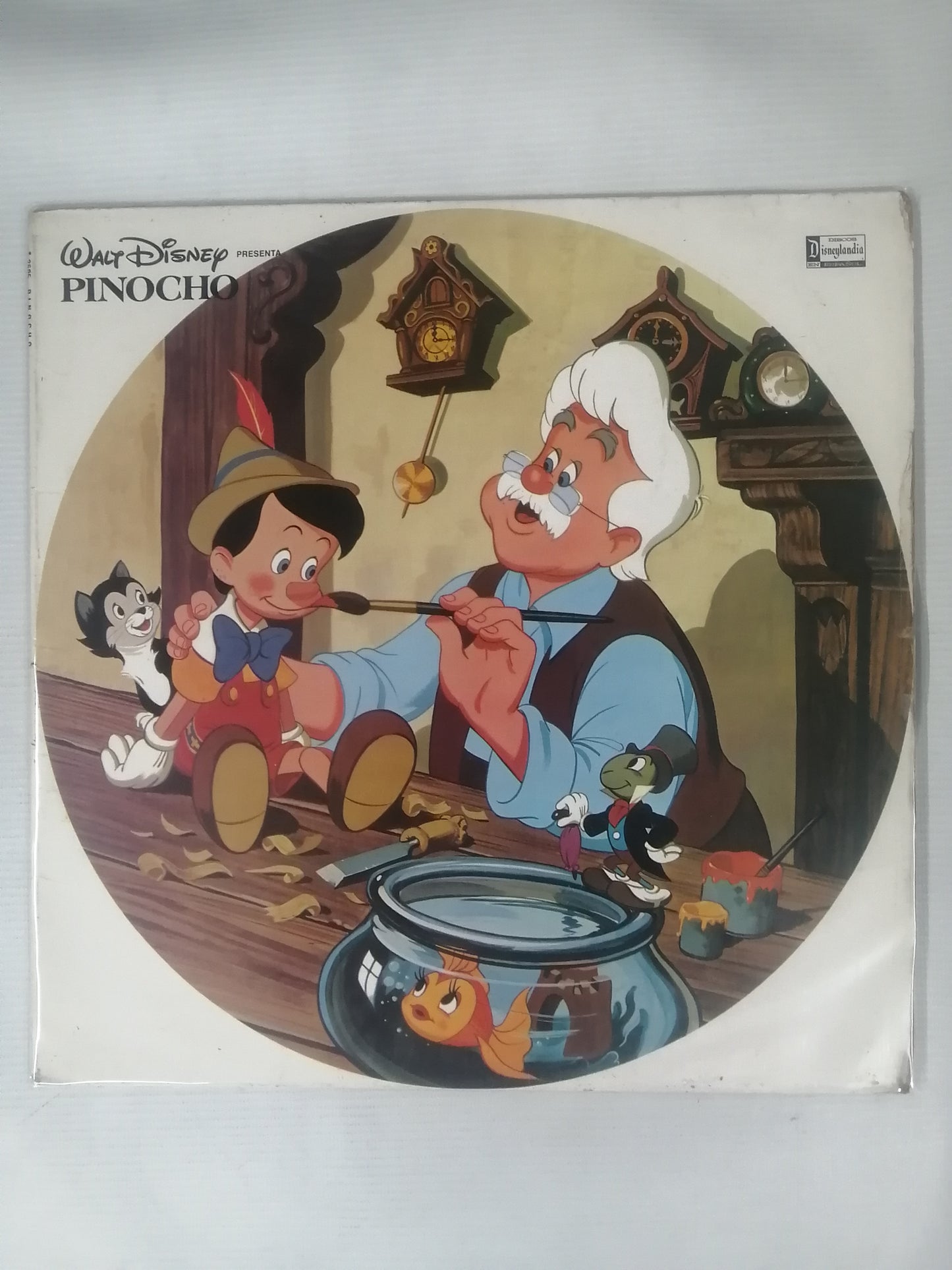 LP PINOCHO - WALT DISNEY