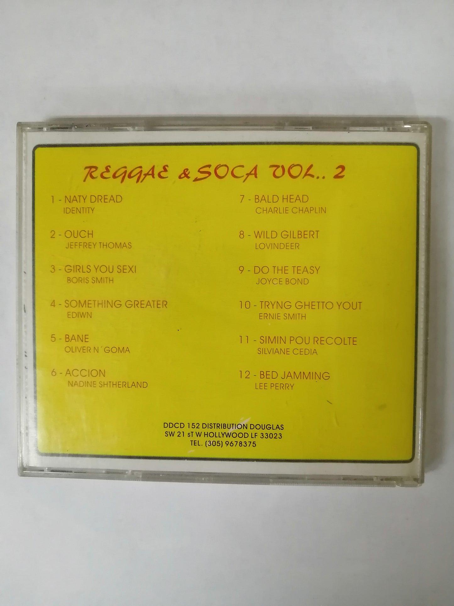 CD REGGAE & SOCA - REGGAE & SOCA VOL. 2