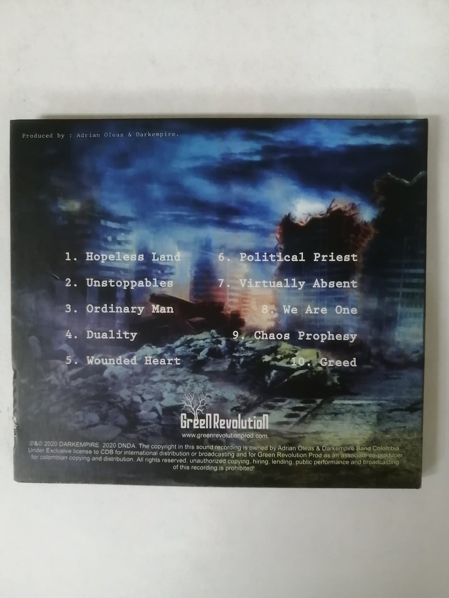 CD DARKEMPIRE - DUALITY