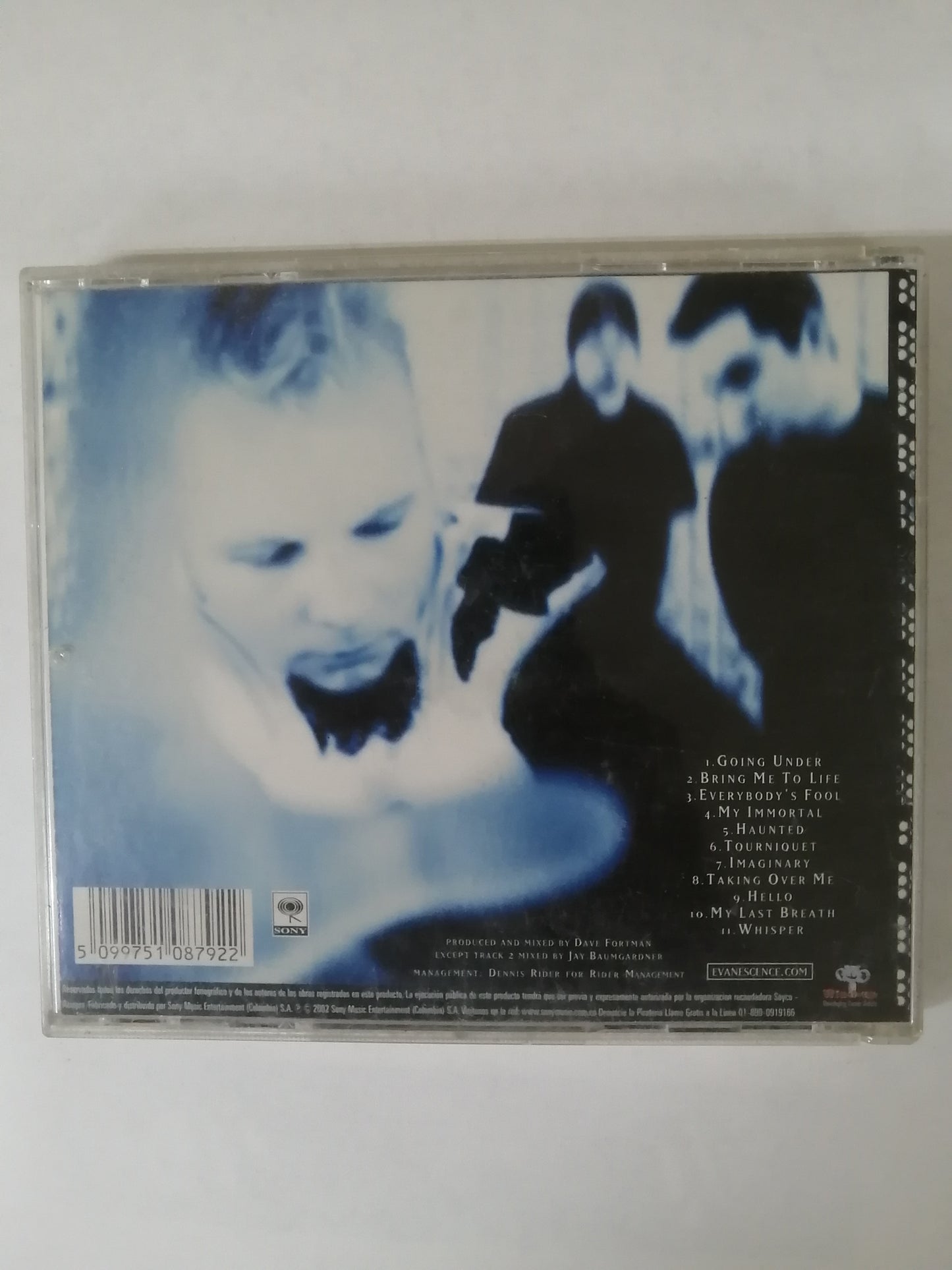 CD EVANESCENCE - FALLEN