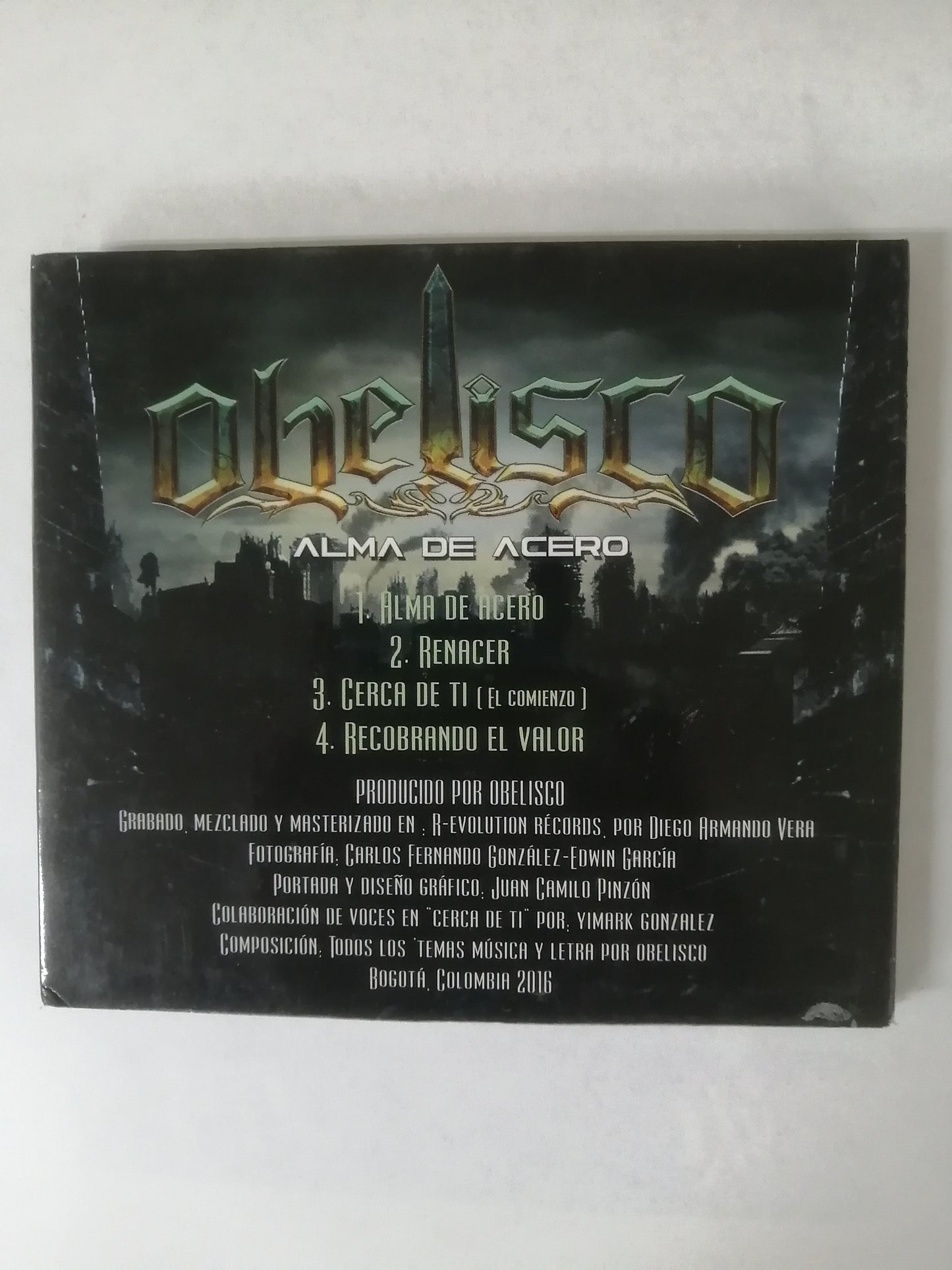 CD OBELISCO - ALMA DE ACERO