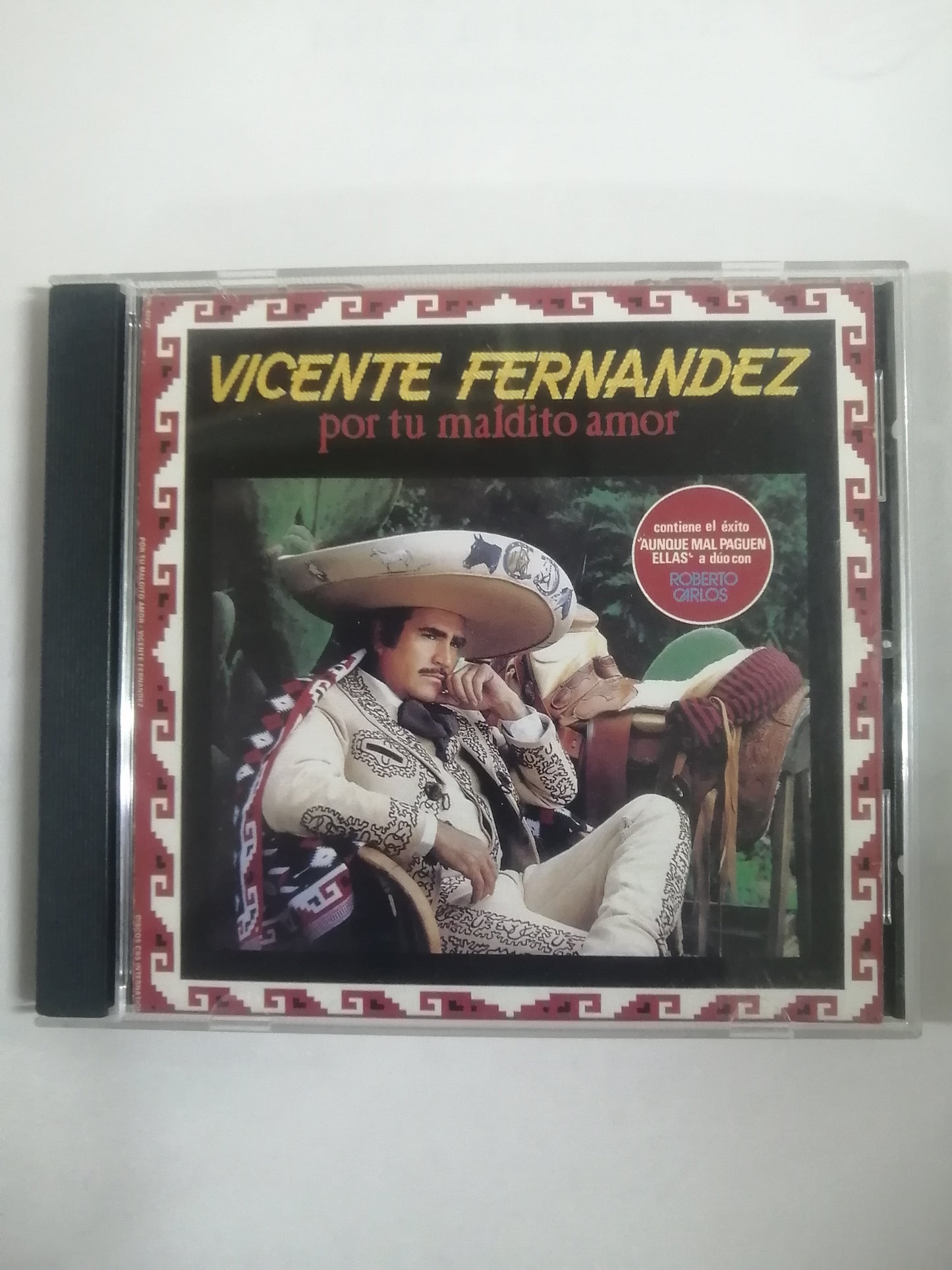 CD VICENTE FERNANDEZ - POR TU MALDITO AMOR