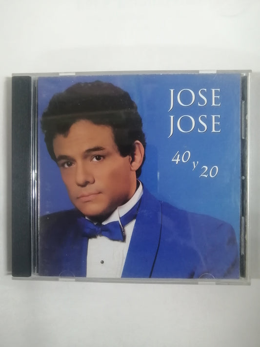 CD JOSÉ JOSÉ - 40 Y 20