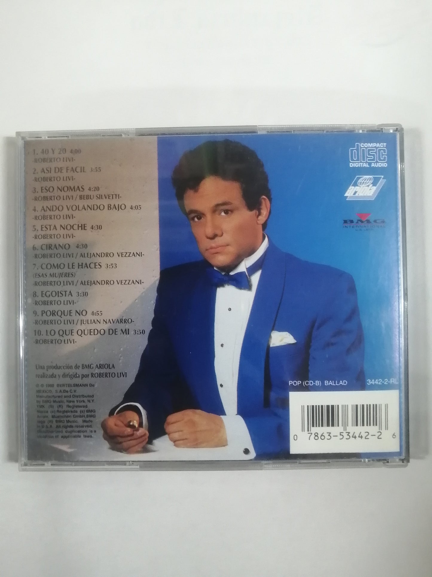 CD JOSÉ JOSÉ - 40 Y 20