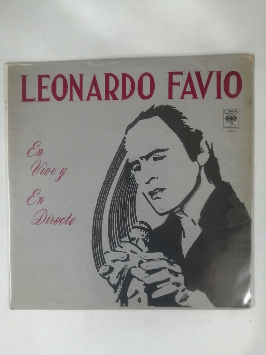 LP LEONARDO FAVIO - EN VIVO Y EN DIRECTO