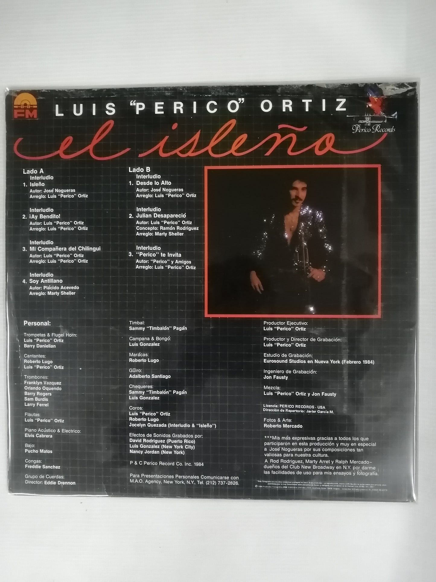 LP LUIS "PERICO" ORTIZ - EL ISLEÑO