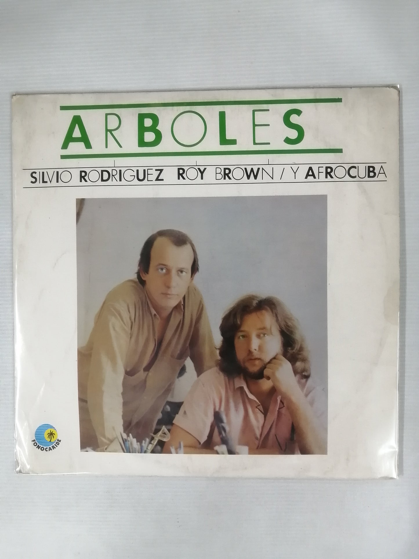 LP SILVIO RODRIGUEZ Y ROY BROWN CON EL GRUPO AFROCUBA - ARBOLES