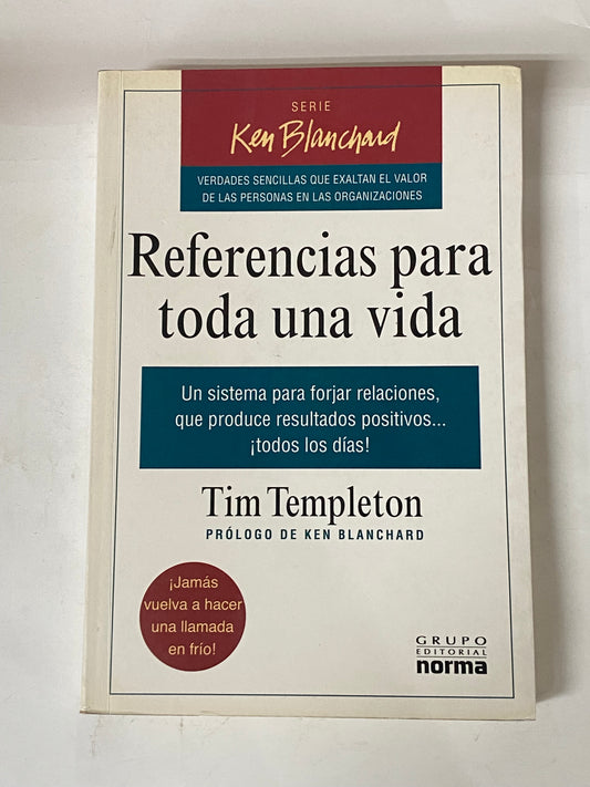 REFERENCIAS PARA TODA UNA VIDA- TIM TEMPLETON