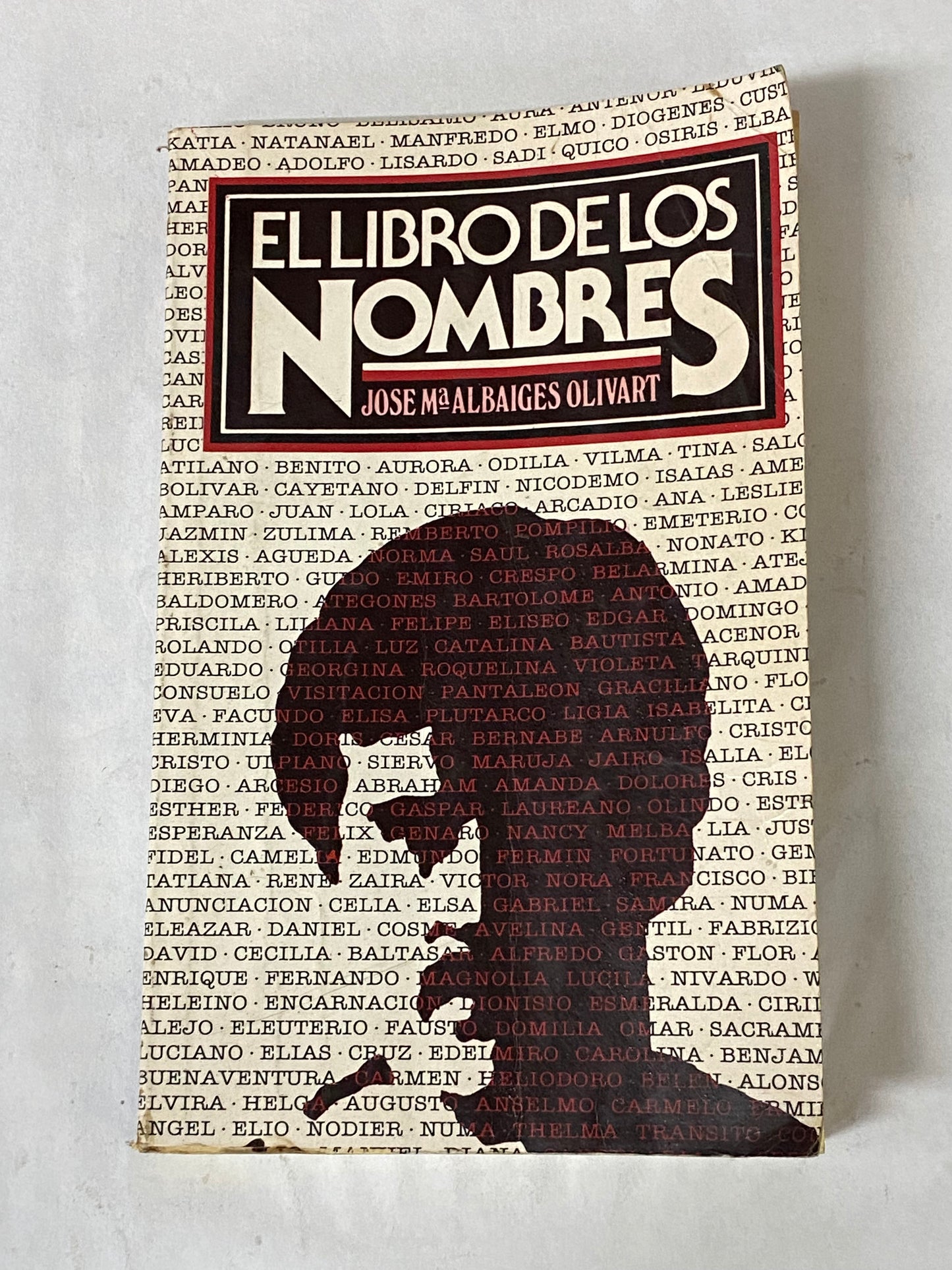 EL LIBRO DE LOS NOMBRES- JOSE MAALBAIGES OLIVART