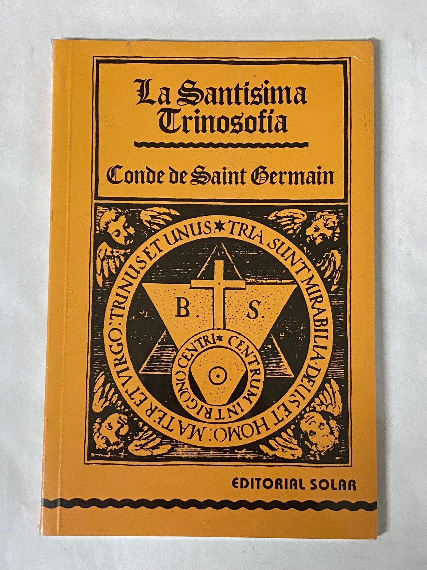 LA SANTISIMA TRINOSOFIA-CONDE DE SAINT GERMAIN