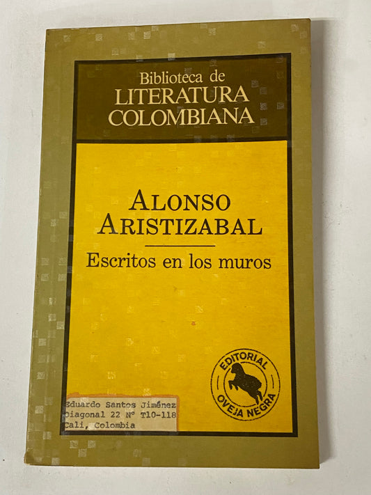 ESCRITOS EN LOS MUROS- ALONZO ARISTIZABAL