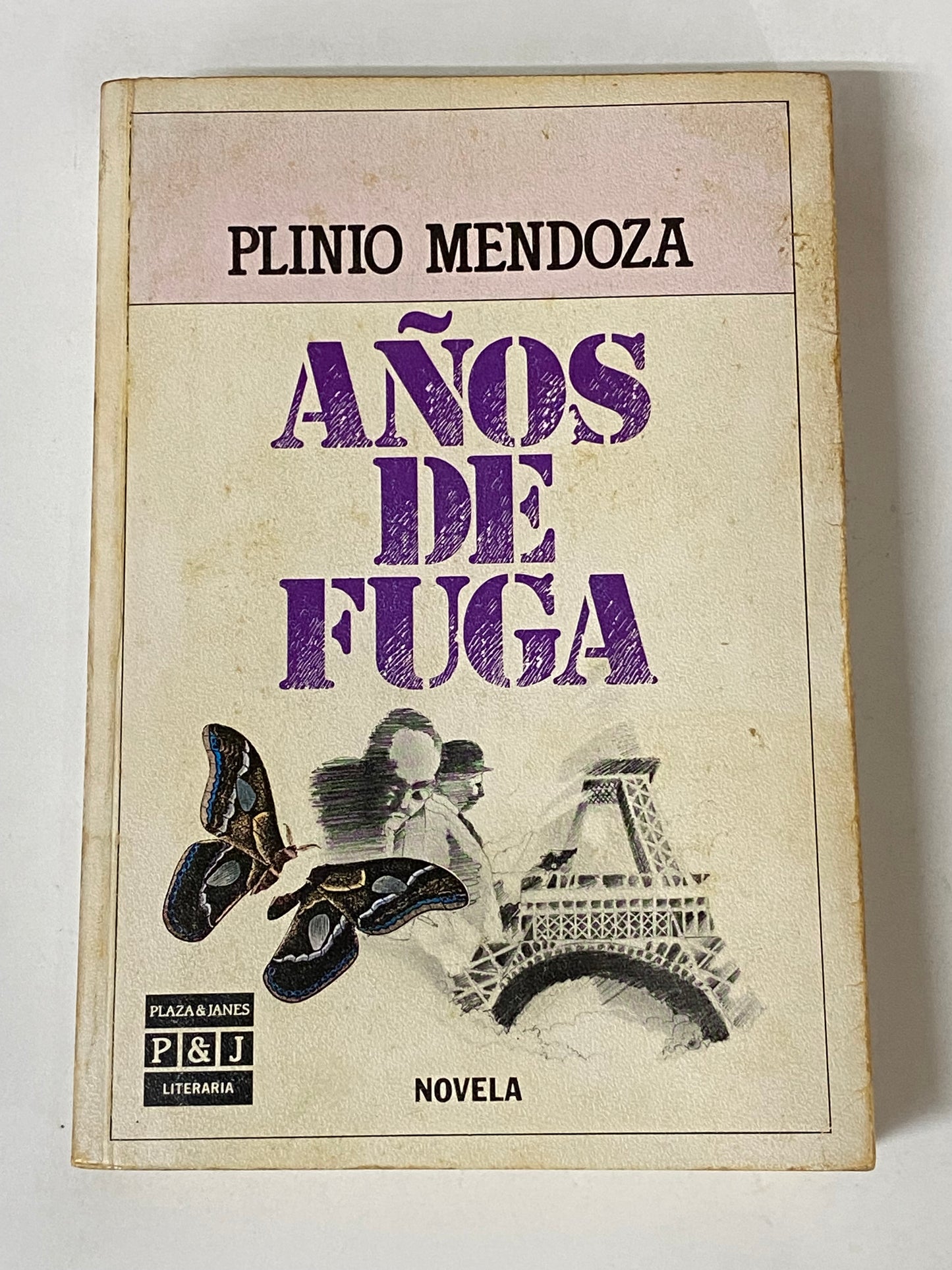 AÑOS DE FUGA- PLINIO MENDOZA