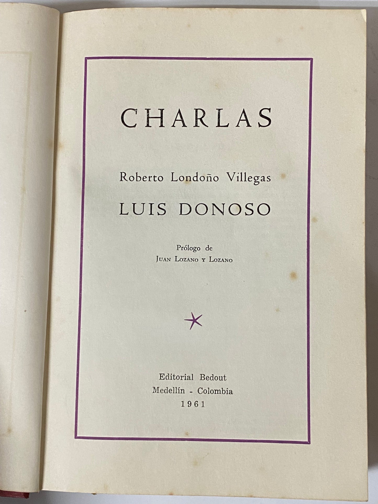 CHARLAS- ROBERTO LONDOÑO VILLEGAS