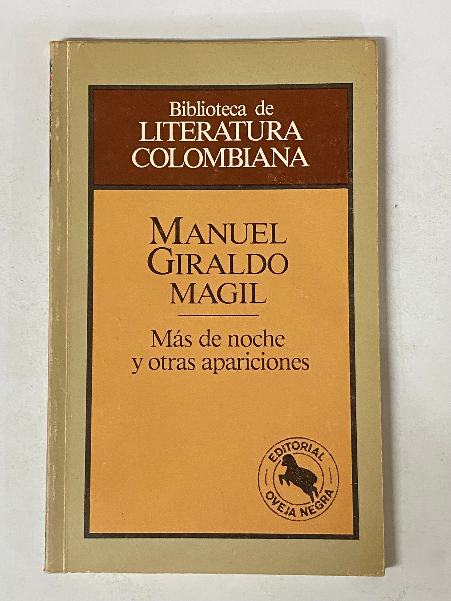 MAS DE NOCHE Y OTRAS APARICIONES- MANUEL GIRALDO MAGIL